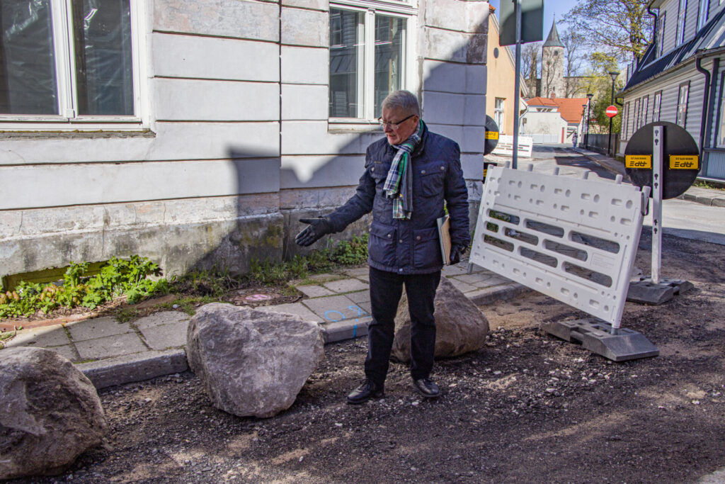 Haapsalu linnamüür näitas end jälle
