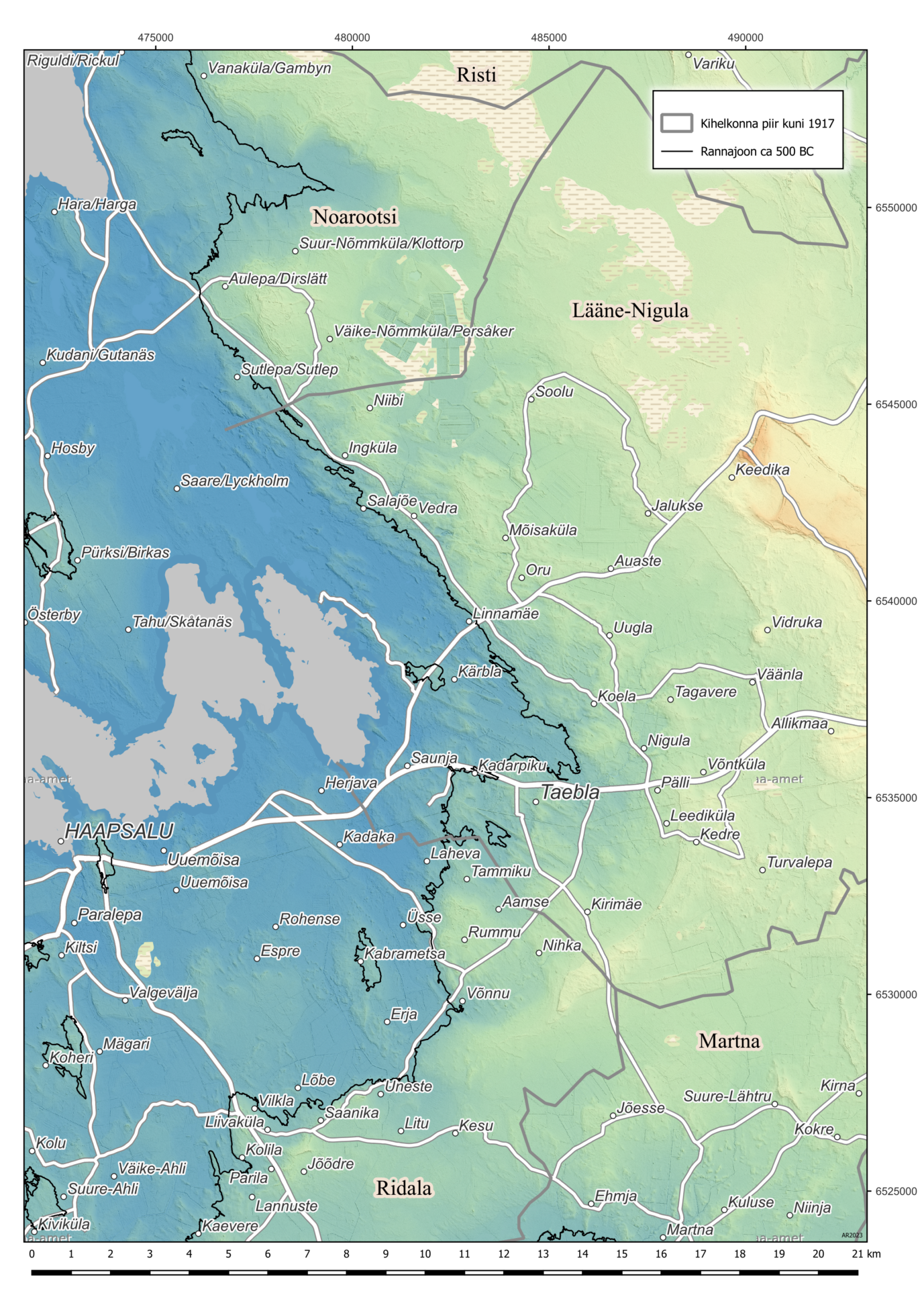 Kui Läänemaa kerkis merest