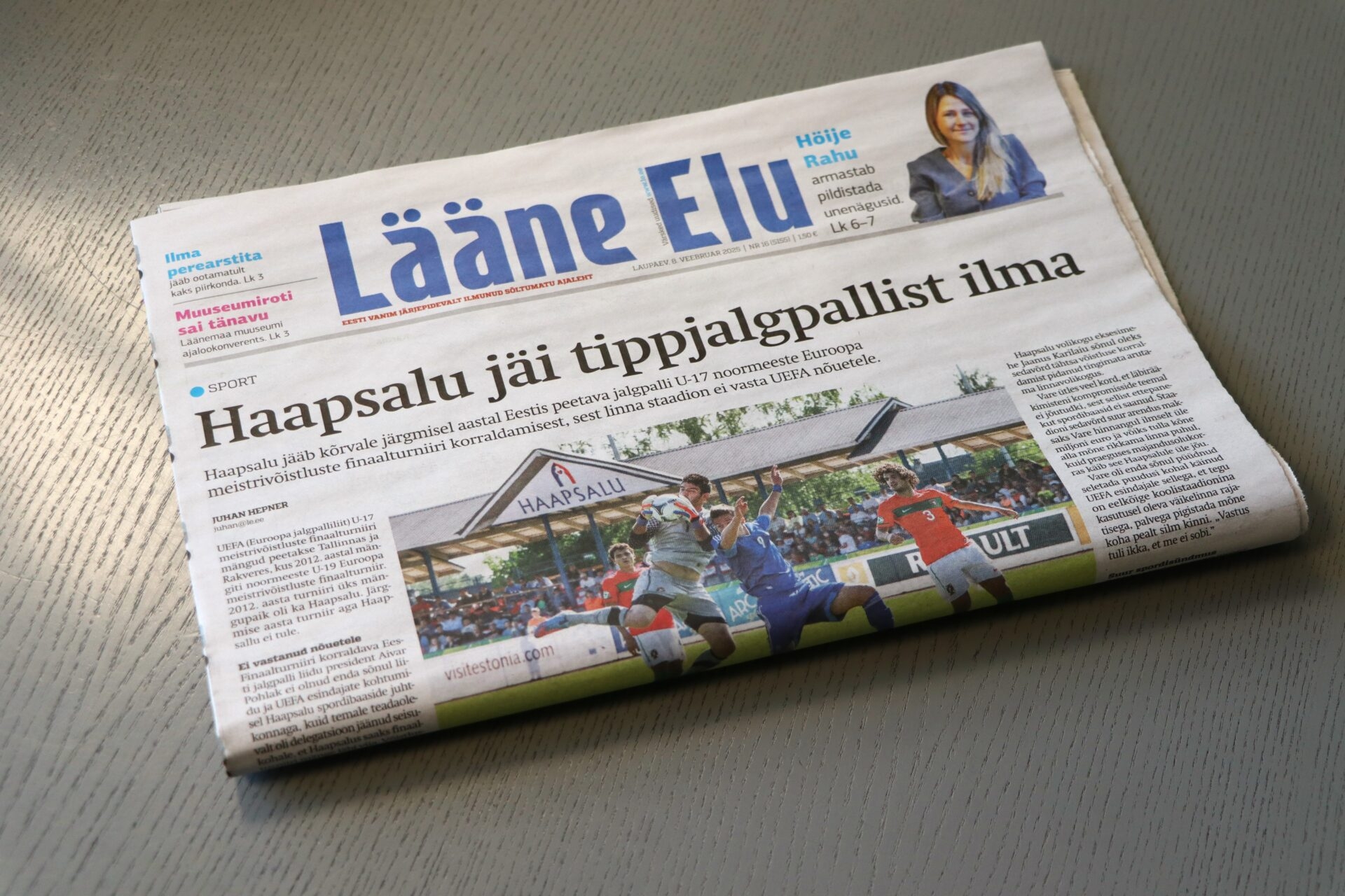 Laupäevane Lääne Elu jõuab osadesse postkastidesse homme Laupäevane Lääne Elu jõuab osadesse postkastidesse homme